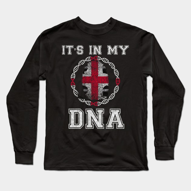 Sardinia  It's In My DNA - Gift for Sardinian From Sardinia Long Sleeve T-Shirt by Country Flags